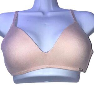 NAUTICA Intimates Nude Cream Lightly Padded Bra Womens 36B Style 6394-49